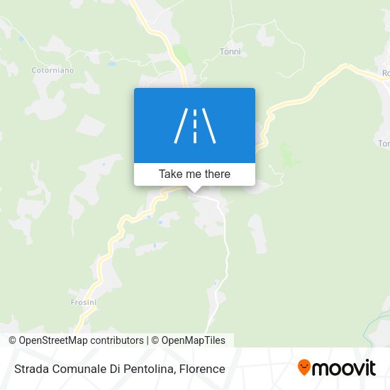 Strada Comunale Di Pentolina map