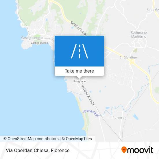 Oberdan Chiesa Street map