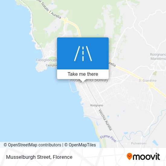 Musselburgh Street map