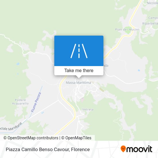 Piazza Camillo Benso Cavour map