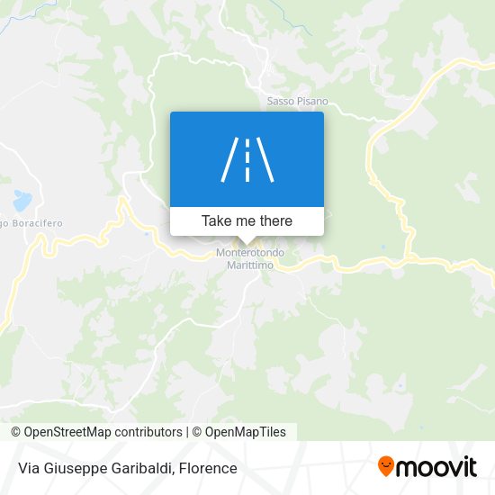 Via Giuseppe Garibaldi map
