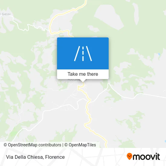 Via Della Chiesa map