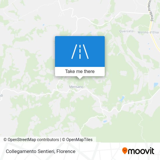 Collegamento Sentieri map