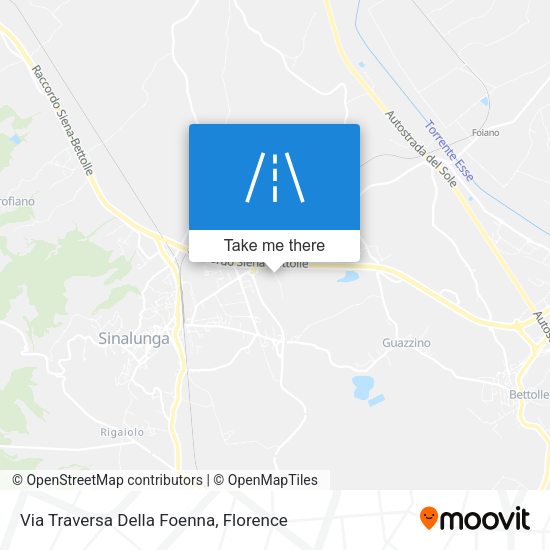 Via Traversa Della Foenna map