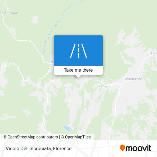 Vicolo Dell'Incrociata map