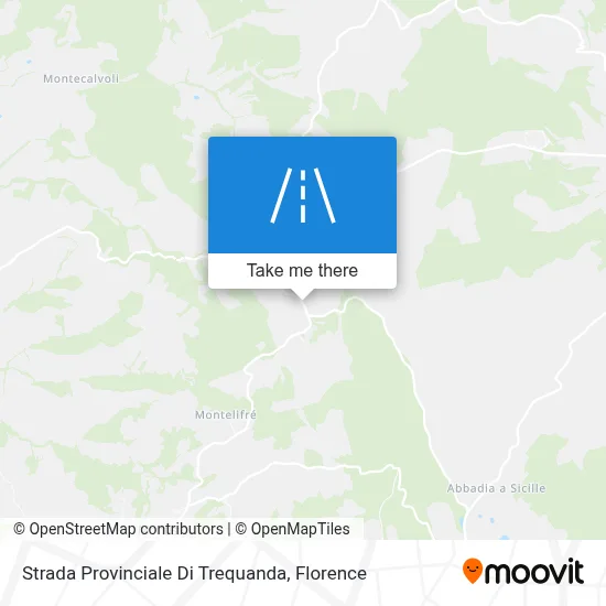 Strada Provinciale Di Trequanda map