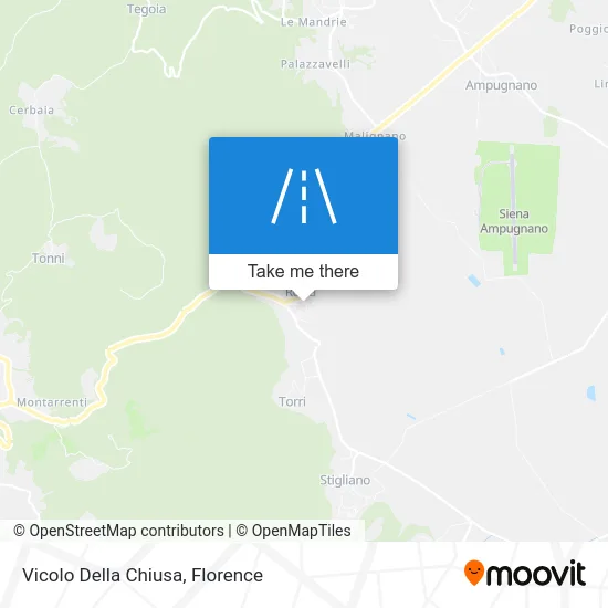 Vicolo Della Chiusa map