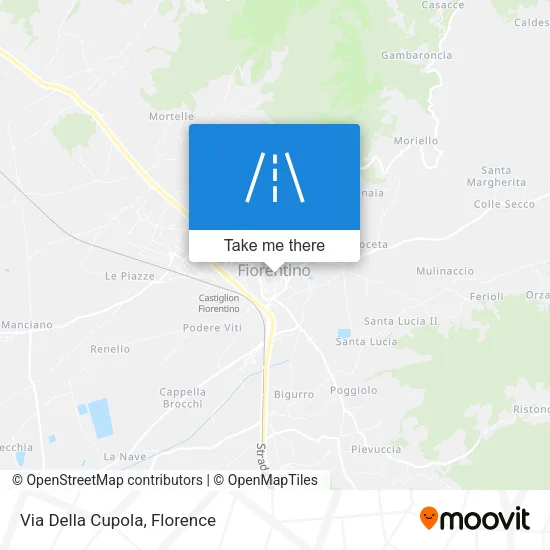 Via Della Cupola map