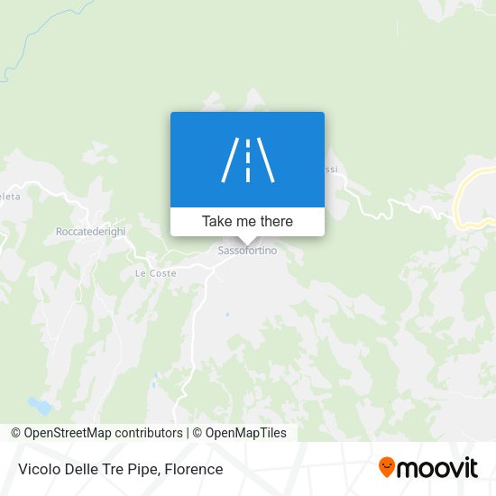 Vicolo Delle Tre Pipe map