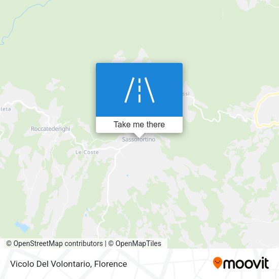 Vicolo Del Volontario map