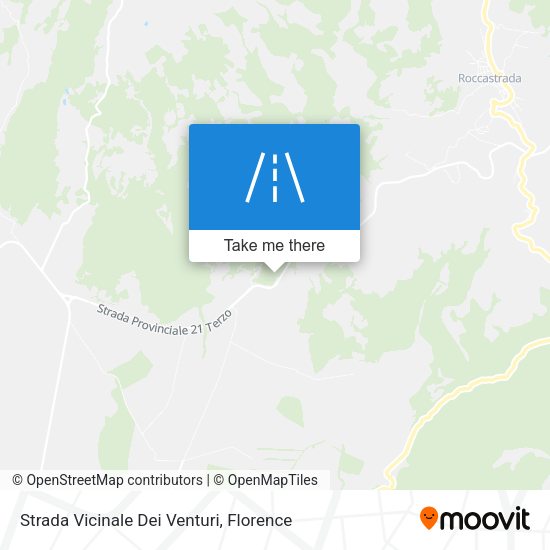Strada Vicinale Dei Venturi map
