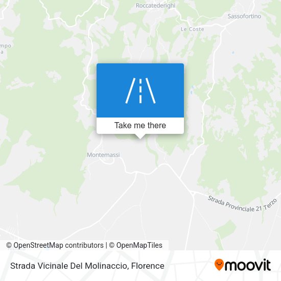 Strada Vicinale Del Molinaccio map