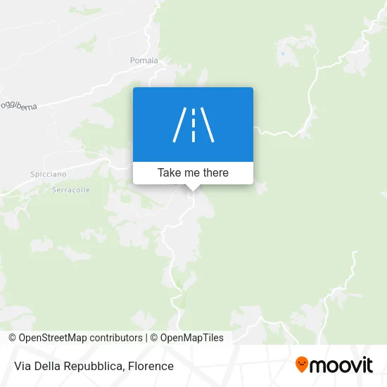 Via Della Repubblica map
