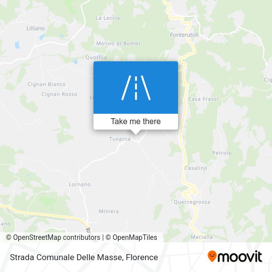 Strada Comunale Delle Masse map