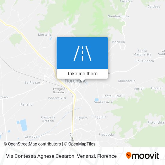 Via Contessa Agnese Cesaroni Venanzi map