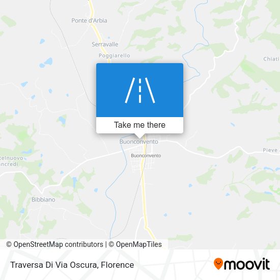 Traversa Di Via Oscura map