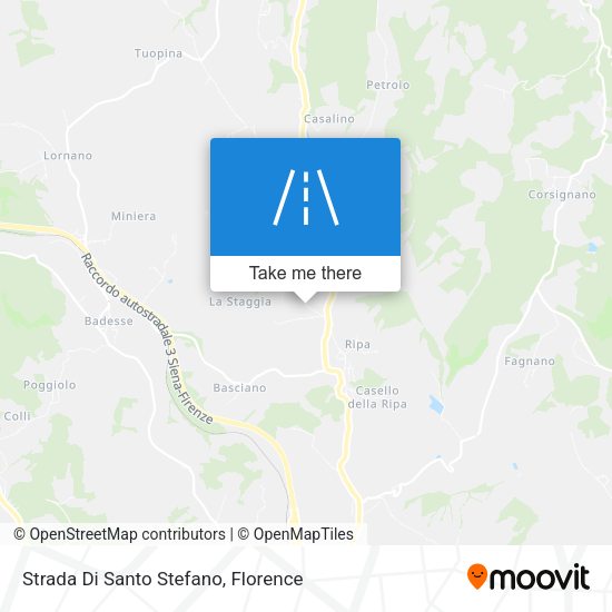 Strada Di Santo Stefano map