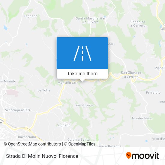 Strada Di Molin Nuovo map