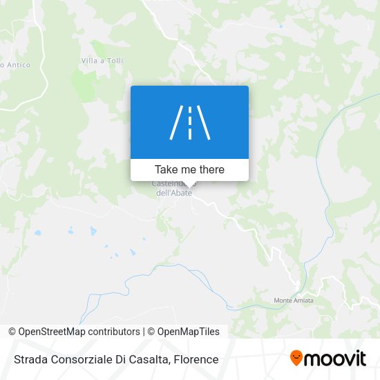 Strada Consorziale Di Casalta map