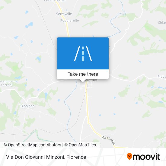 Via Don Giovanni Minzoni map