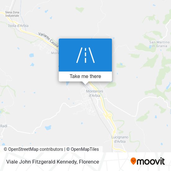 Viale John Fitzgerald Kennedy map