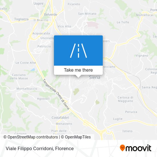 Viale Filippo Corridoni map