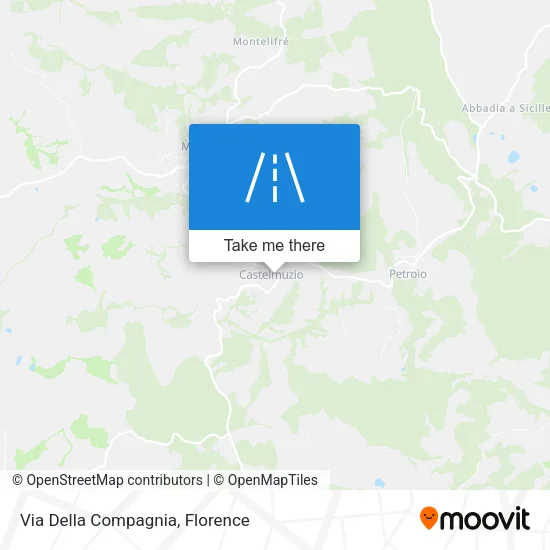 Via Della Compagnia map
