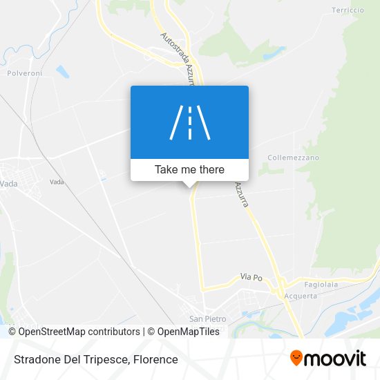 Stradone Del Tripesce map
