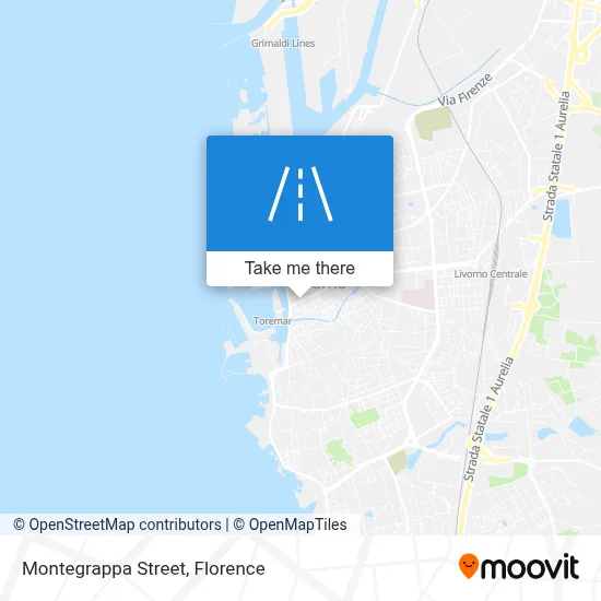 Montegrappa Street map