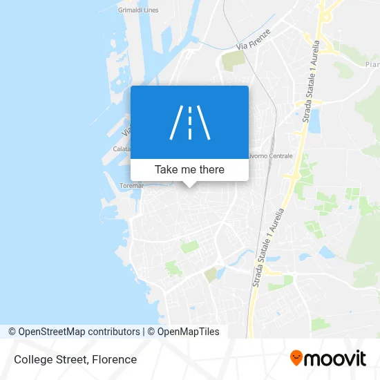 College Street map