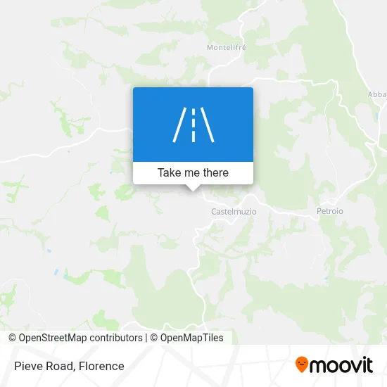 Pieve Road map