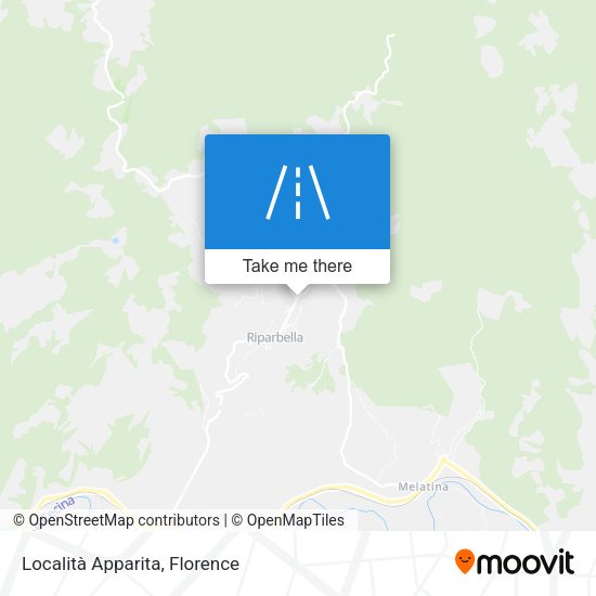 Località Apparita map