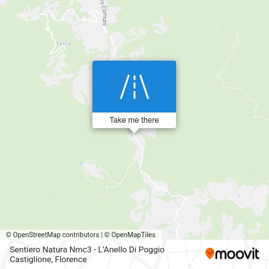 Sentiero Natura Nmc3 - L’Anello Di Poggio Castiglione map