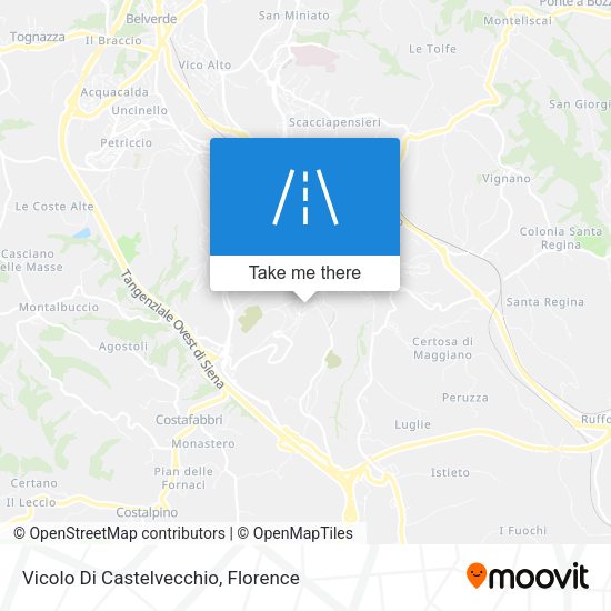 Vicolo Di Castelvecchio map