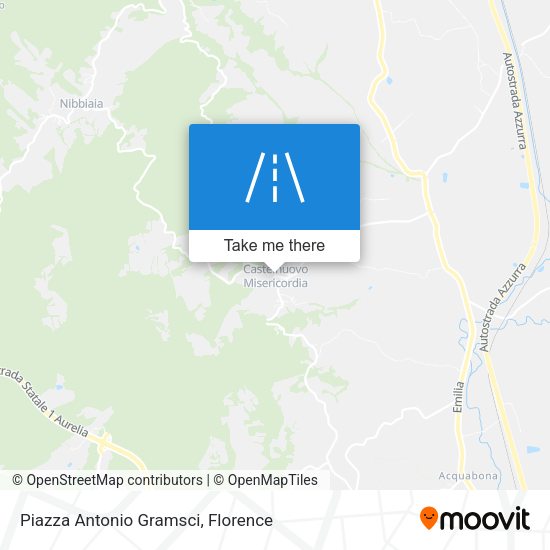 Piazza Antonio Gramsci map
