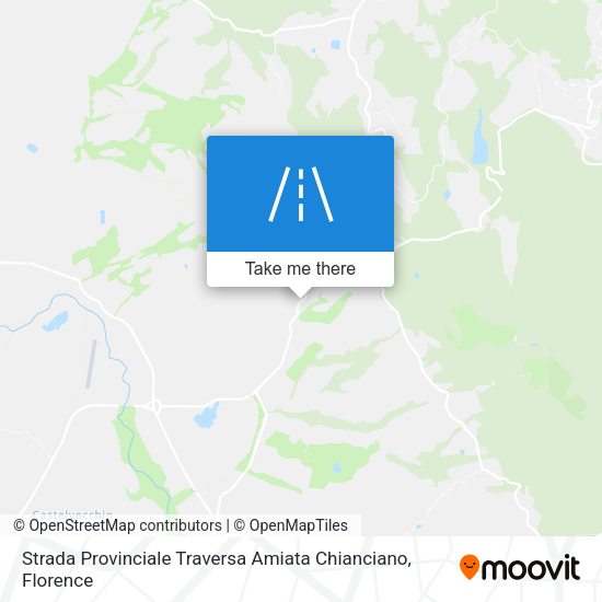 Strada Provinciale Traversa Amiata Chianciano map