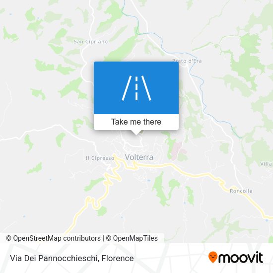 Via Dei Pannocchieschi map
