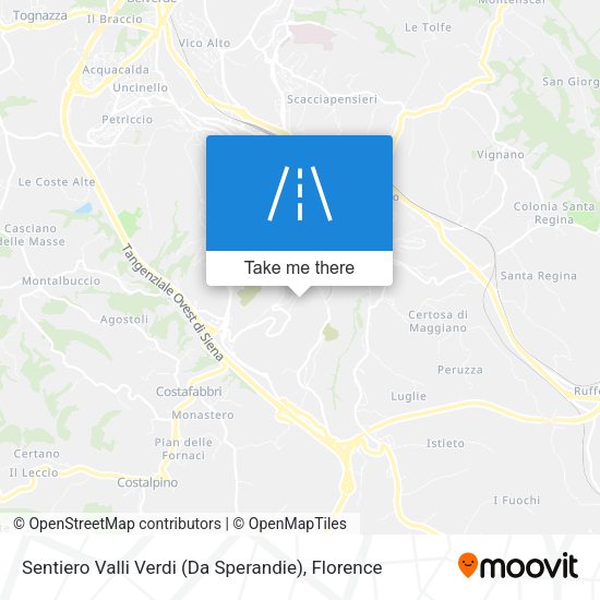 Sentiero Valli Verdi (Da Sperandie) map