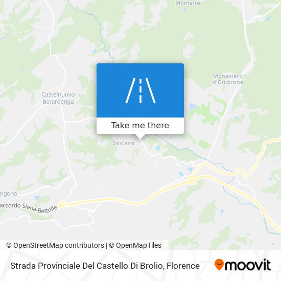 Strada Provinciale Del Castello Di Brolio map