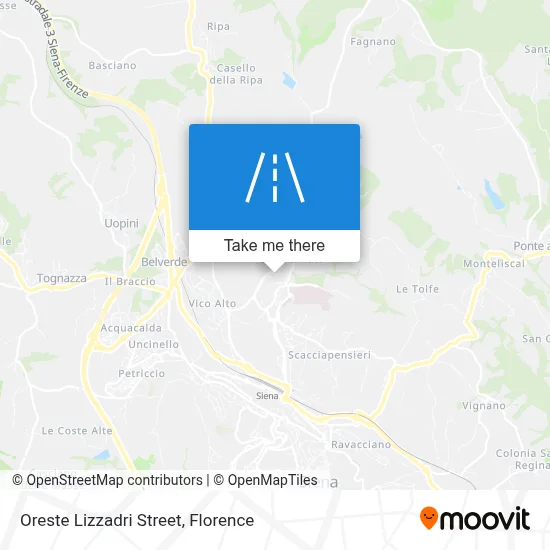 Oreste Lizzadri Street map