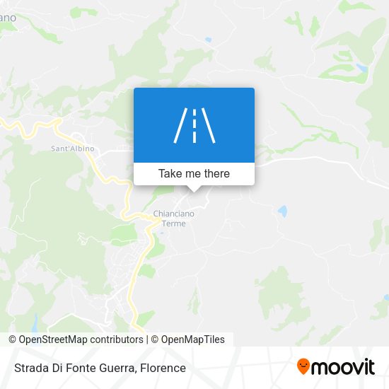 Strada Di Fonte Guerra map