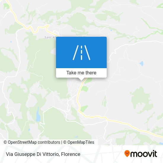 Via Giuseppe Di Vittorio map