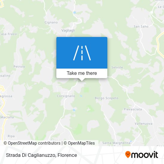 Strada Di Caglianuzzo map