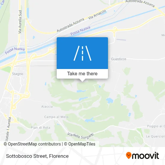 Sottobosco Street map