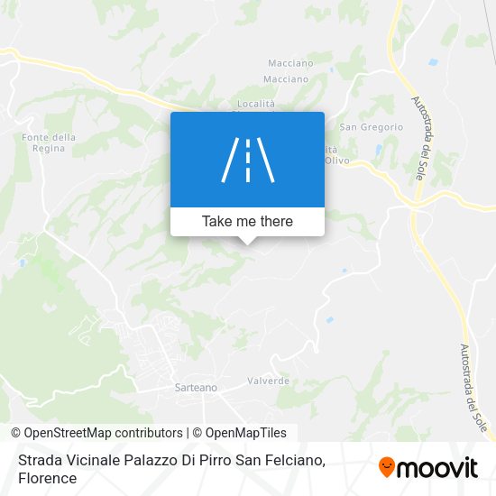 Strada Vicinale Palazzo Di Pirro San Felciano map