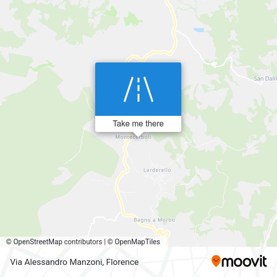 Via Alessandro Manzoni map