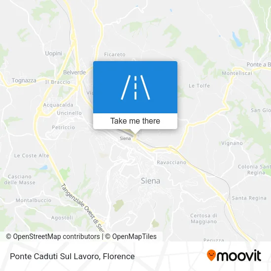 Ponte Caduti Sul Lavoro map