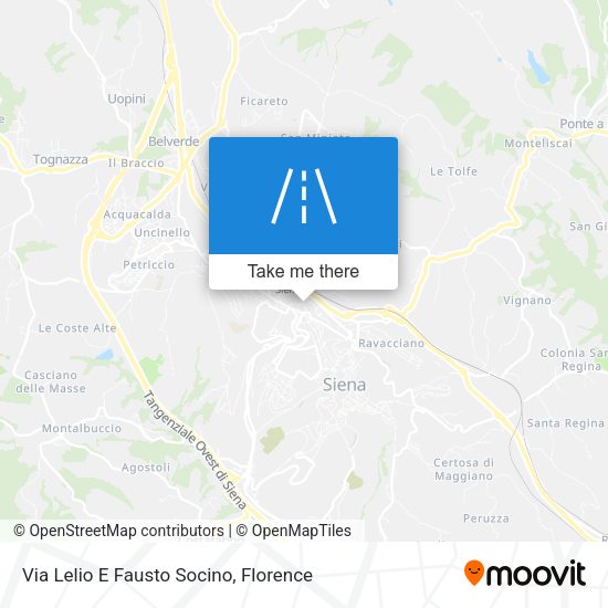 Via Lelio E Fausto Socino map