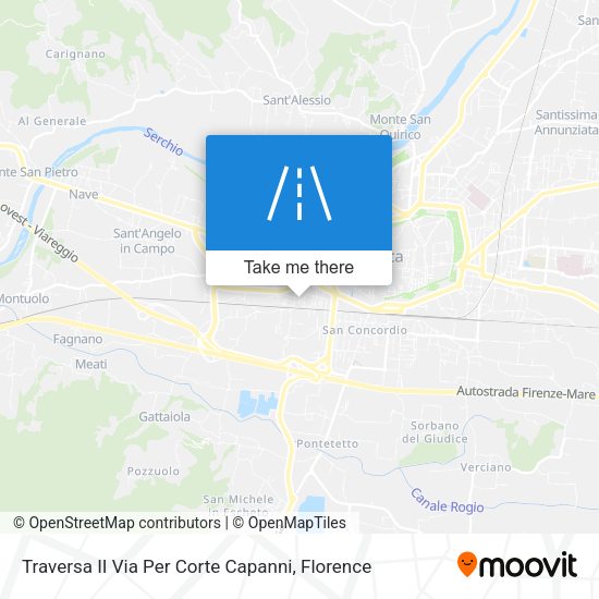Traversa II Via Per Corte Capanni map