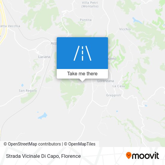 Strada Vicinale Di Capo map